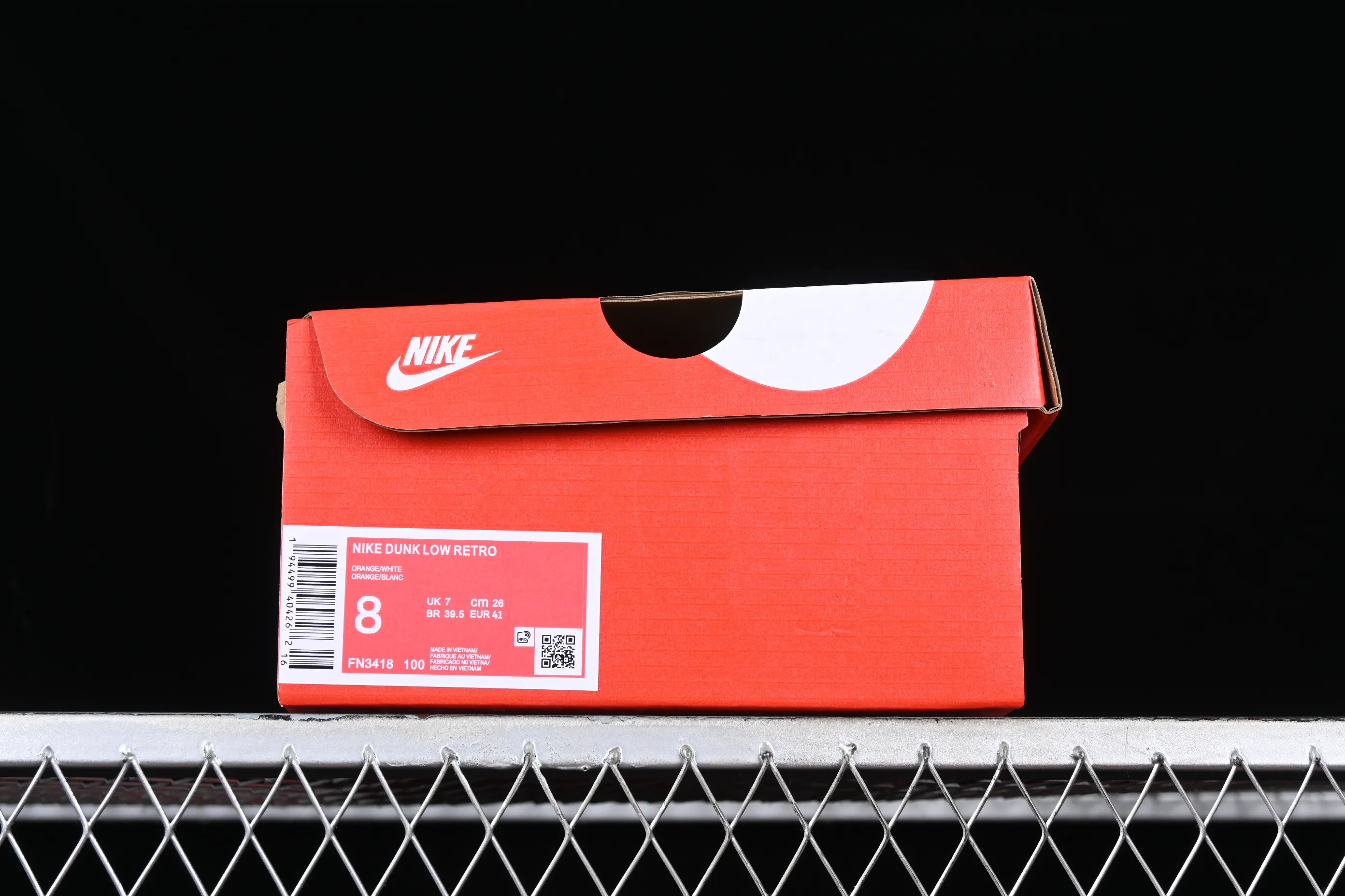 All categories Nk SB Dunk series Nk SB Dunk Low low-top sneakers Nk Dunk Low "Wear and Tear" white orange SB low-top sports and leisure sneakers FN3418-100
